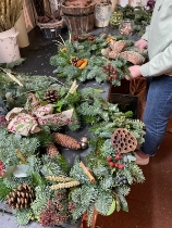 10th December Christmas wreath workshop
