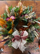 Wednesday 15th October,Autumn Wreath Workshop
